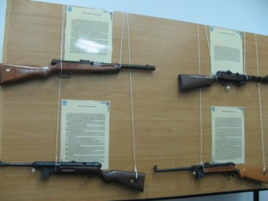 Premieră la Muzeul Marinei: expoziţie de arme realizate între anii 1821 şi 1990